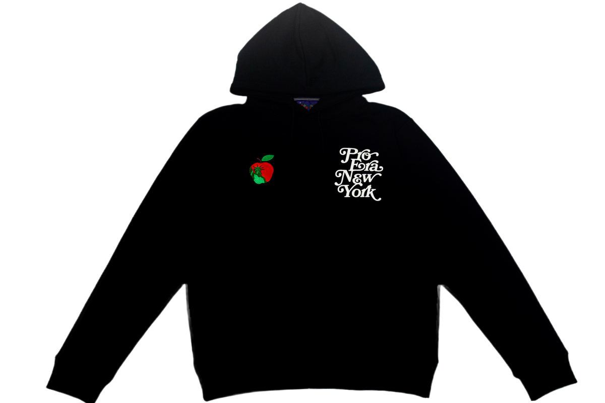 Supreme store apple hoodie