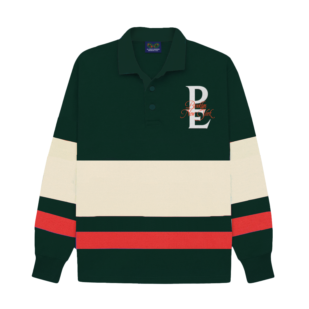 Forest Green Rugby Polo Pro Era