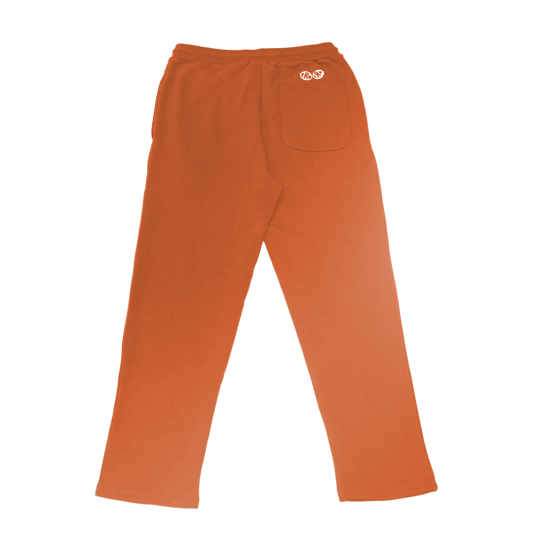 Mens orange online sweatpants