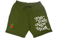 Big Apple Sweat Shorts (Green)